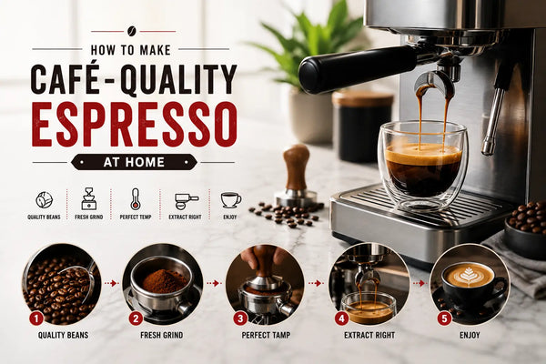 How to Make Café-Quality Espresso at Home