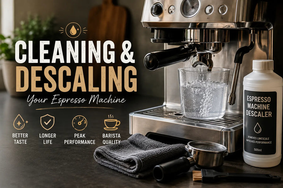 Cleaning & Descaling Your Espresso Machine