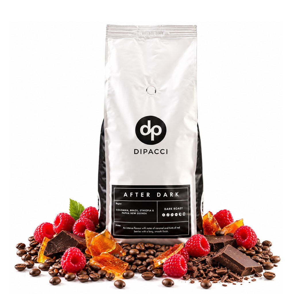 After Dark dark roast coffee beans by Dipacci